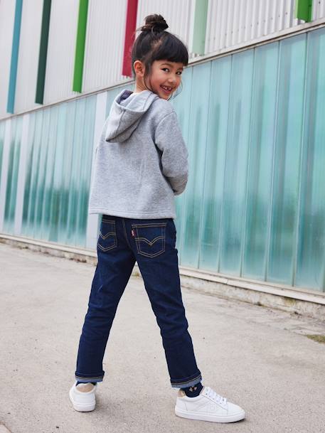 Tapered Slim Fit Jeans, 512(TM) by Levi's® navy blue - vertbaudet enfant 