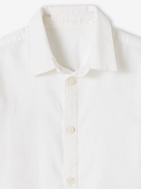 Oxford Shirt for Boys sky blue+white - vertbaudet enfant 