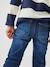 Jean garçon slim morphologique MEDIUM denim black+DENIM BRUT+denim gris+DENIM GRIS FONCE+double stone+STONE - vertbaudet enfant 