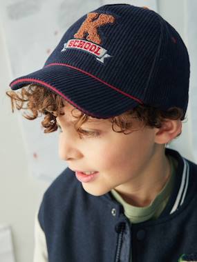 Boys-Accessories-Warm Cap in Velour for Boys