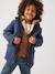 Parka garçon 3 en 1 blouson amovible kaki+lichen+Marine grisé+noix de pécan - vertbaudet enfant 