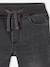 Indestructible relaxed straight jeans easy to pull on for boys denim grey+double stone+stone - vertbaudet enfant 