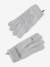 Beanie + Snood + Gloves or Mittens Set in Cable Knit for Girls ecru - vertbaudet enfant 