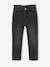 Jean fille mom poches coeur denim gris+gris+stone - vertbaudet enfant 