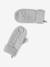 Beanie + Snood + Gloves or Mittens Set in Cable Knit for Girls ecru - vertbaudet enfant 