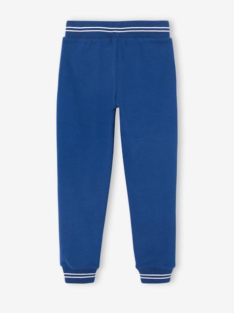 Fleece Joggers for Boys electric blue+grey blue+marl grey+navy blue - vertbaudet enfant 