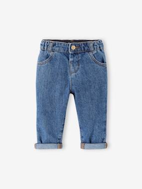 Baby-Trousers & Jeans-Mom Fit Jeans for Babies