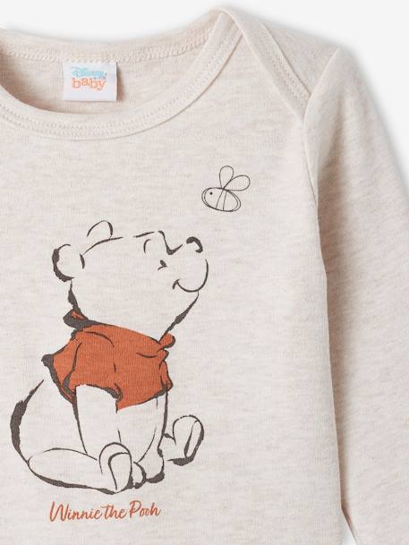 Pack of 2 Winnie The Pooh Bodysuits by Disney® for Baby Boys vanilla - vertbaudet enfant 