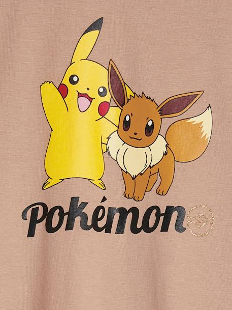 T-shirt manches longues Pokémon® fille beige - vertbaudet enfant 