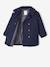Manteau officier en drap de laine fille marine - vertbaudet enfant 
