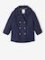 Manteau officier en drap de laine fille marine - vertbaudet enfant 