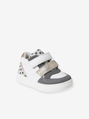 Shoes-Trainers with Fancy Hook-&-Loop Fasteners, for Babies