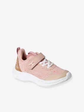 Light Trainers with Laces & Hook-and-Loop Straps for Girls  - vertbaudet enfant