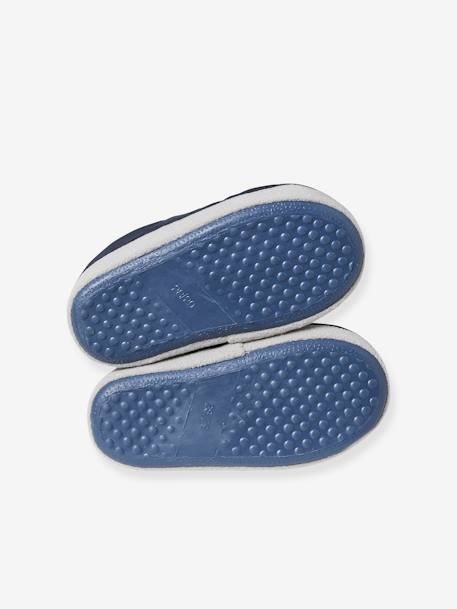 Adjustable Slippers in Quilted Textile for Children blue - vertbaudet enfant 