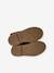 Boots enfant fille coeur cuir zippées bronze - vertbaudet enfant 