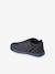 Indoor Shoes in Smooth Leather with Hook-&-Loop Strap, for Babies printed blue - vertbaudet enfant 