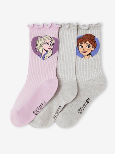 Pack of 3 Pairs of Socks, Disney® Frozen 0038 - vertbaudet enfant 