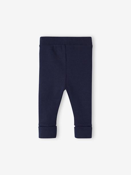 Legging bébé naissance évolutif beige+brun+marine+ROSE CLAIR UNI - vertbaudet enfant 