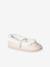 Chaussons ballerines élastiqués fourrés enfant or - vertbaudet enfant 