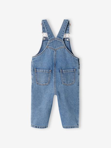 Salopette bébé en denim stone - vertbaudet enfant 