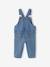 Salopette bébé en denim stone - vertbaudet enfant 