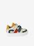 Hook&Loop Leather Trainers for Babies ecru+set white - vertbaudet enfant 