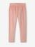 Pack of 2 'Love' Pyjamas in Velour for Girls old rose - vertbaudet enfant 