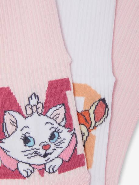 Pack of 3 Pairs of Disney® Animals Socks pale pink - vertbaudet enfant 