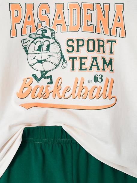 Basketball Pyjamas for Boys fir green - vertbaudet enfant 