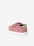 Baskets bébé fille textile scratchées marine+vieux rose - vertbaudet enfant 
