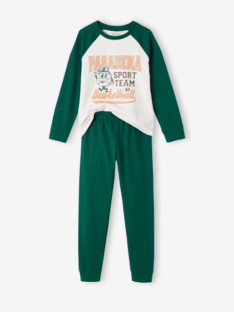 Basketball Pyjamas for Boys fir green - vertbaudet enfant 