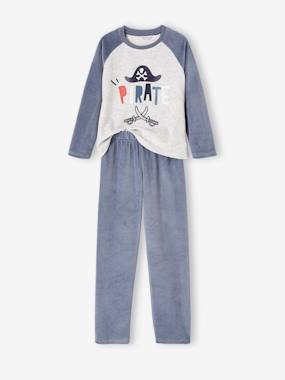 Garçon-Lot de 2 pyjamas pirates en velours garçon