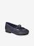 Ballerines cuir pailleté fille collection maternelle marine - vertbaudet enfant 