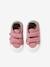 Baskets bébé fille textile scratchées marine+vieux rose - vertbaudet enfant 