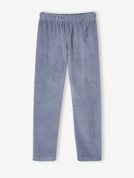 Lot de 2 pyjamas pirates en velours garçon bleu grisé - vertbaudet enfant 