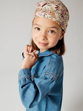 Girls-Accessories-Floral Scarf for Girls