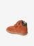 Leather Ankle Boots with Laces & Zips for Babies rust - vertbaudet enfant 