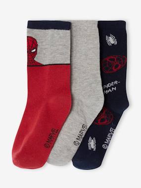 Pack of 3 Pairs of Marvel® Spider-Man Socks  - vertbaudet enfant