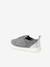Felt Indoor Shoes with Hook-and-Loop Strap, for Babies marl grey - vertbaudet enfant 