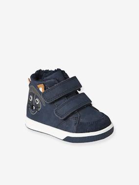 -Hook-and-Loop High-Top Trainers for Babies