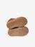 Leather Ankle Boots with Laces & Zips for Babies rust - vertbaudet enfant 