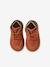 Leather Ankle Boots with Laces & Zips for Babies rust - vertbaudet enfant 