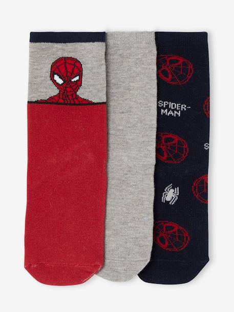 Pack of 3 Pairs of Marvel® Spider-Man Socks red - vertbaudet enfant 