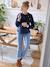 Fleece Sweatshirt, Maternity & Nursing Special navy blue - vertbaudet enfant 