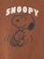 Snoopy by Peanuts® Sweatshirt for Babies chocolate - vertbaudet enfant 