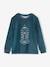 Velour Pyjamas with Glow-In-The-Dark Rocket for Boys peacock blue - vertbaudet enfant 