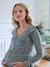 Robe courte en maille grossesse et allaitement NOIR FONCE UNI+ROUGE MOYEN UNI+vert sapin - vertbaudet enfant 