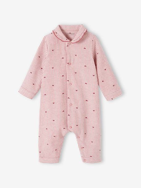 VERTBAUDET Pantalon Molleton Bébé Fille - Marine - 12 Mois (74 Cm) - Taille Élastiquée + Détails Mignons