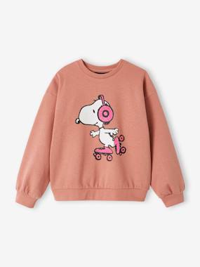 Peanuts® Snoopy Sweatshirt for Girls  - vertbaudet enfant