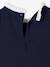 Harry Potter® Long Sleeve Top with Voile Collar for Girls navy blue - vertbaudet enfant 